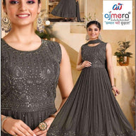 Elegant Designer Party Wear Gown for Women | PNC-1044