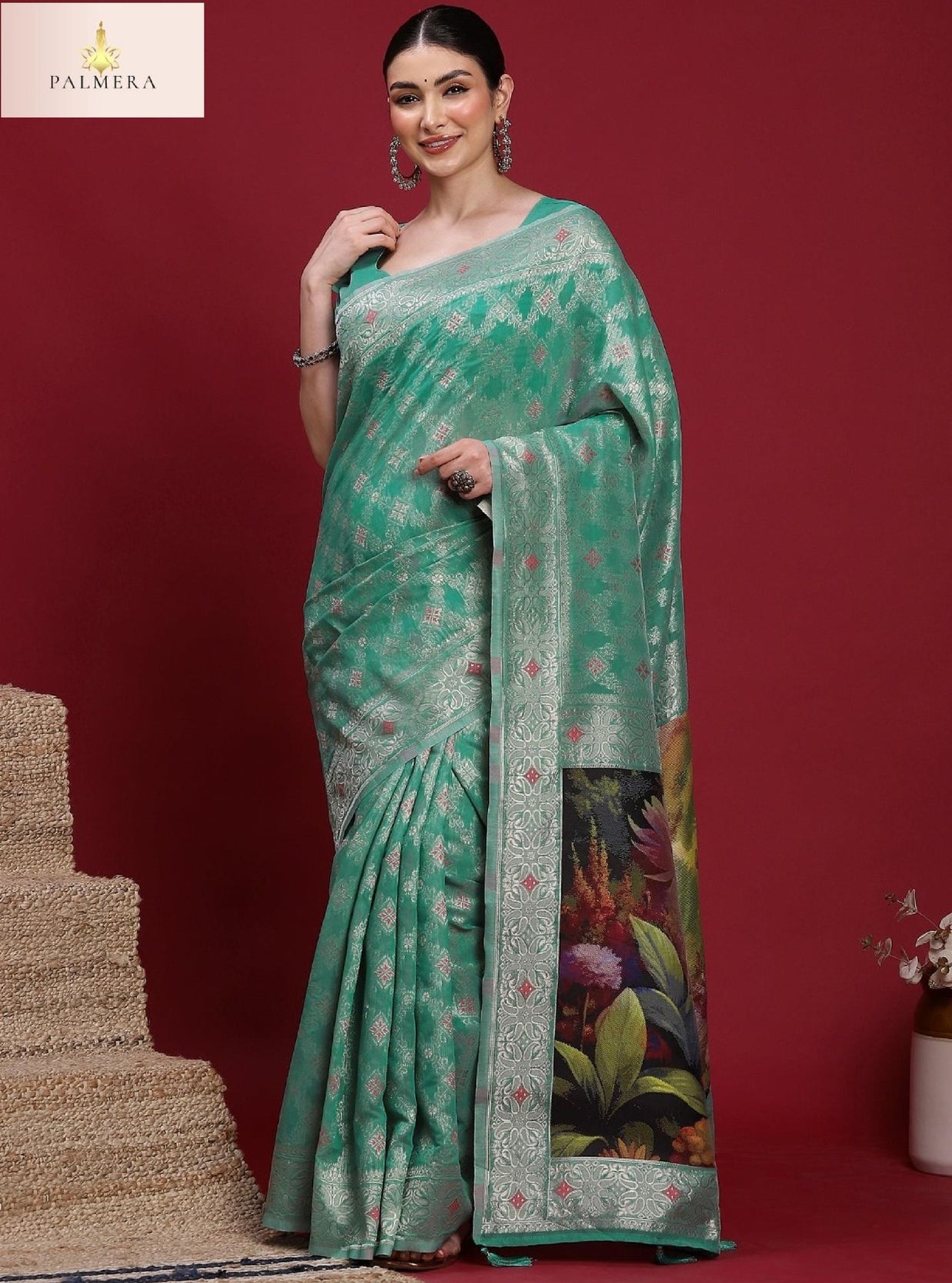Palmera Saree Wholesaler and Palmera Saree Supplier | ALL-VANAYA-04