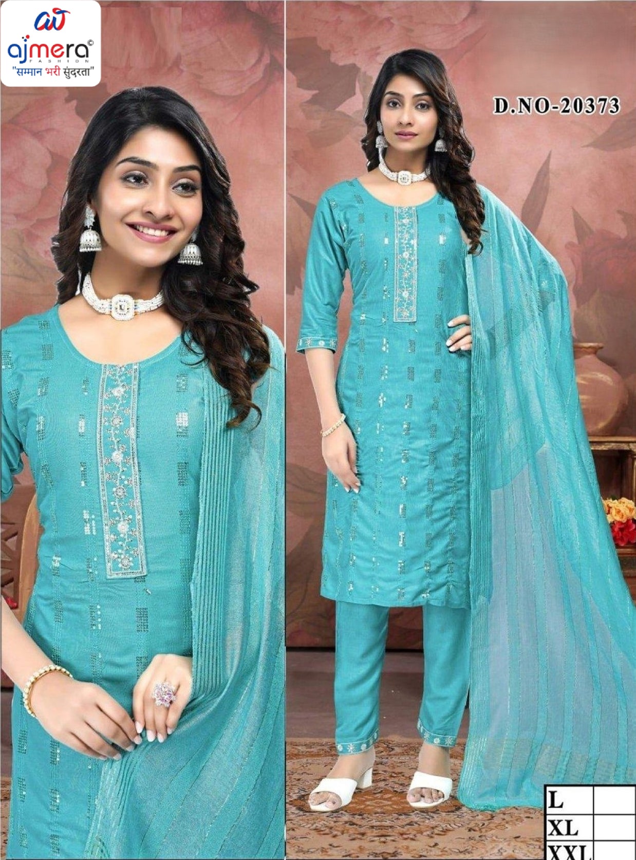 Designer Kurti Set for Women | SDE-20373
