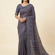 Digital Printed Saree with Blouse Piece for Premium Ethnic and Traditional Wear | STG-MALINI