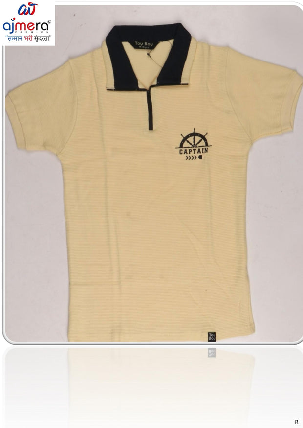 Wholesale Boys Pure Cotton T-Shirt Collection | VAE-OTTOMAN