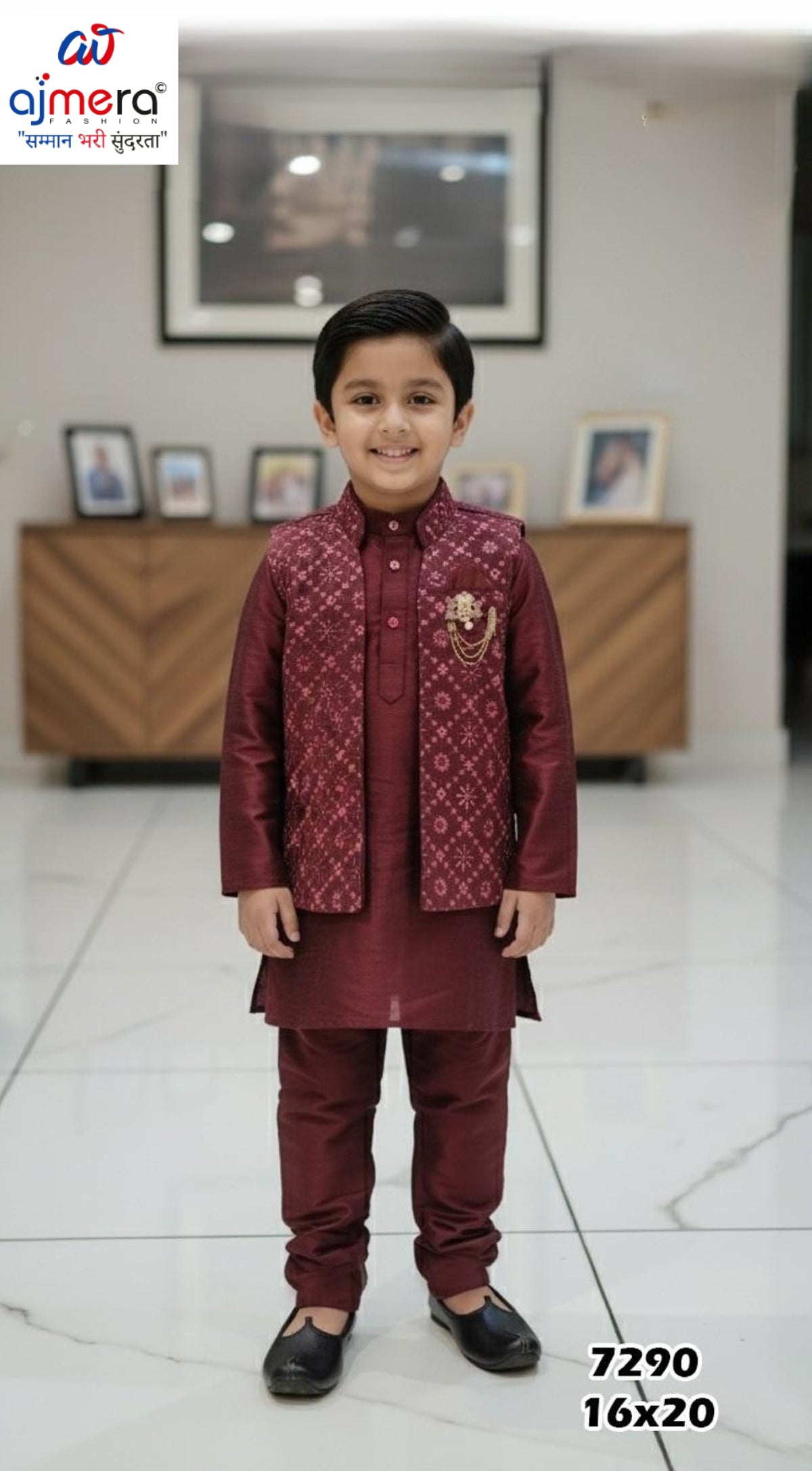 Kids Indo Western Wholesale in India | JDW-7290