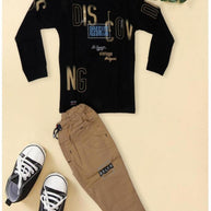 Kids T-Shirt & Pant Set Wholesale in India | MYT-8007-1