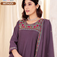 Designer Heritage Kurti Set for Women | JMH-MITHUDI