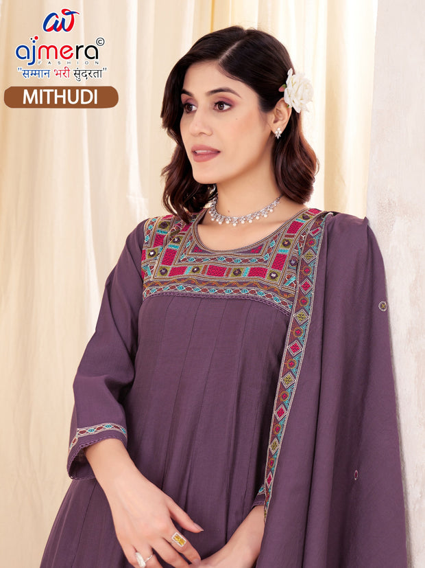 Designer Heritage Kurti Set for Women | JMH-MITHUDI
