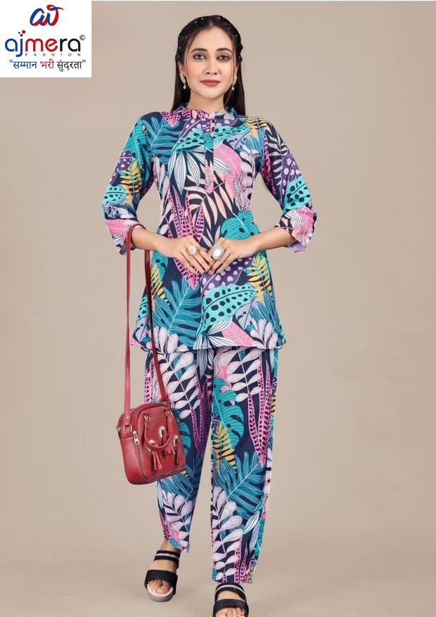 Designer Stylish Co-Ord Kurti Set for Women | GNC-HETALI