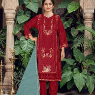 Designer Premium Kurti Set for Women | HCP-30608