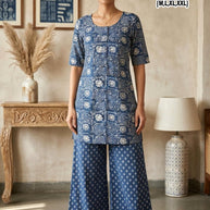 Designer Floral Style Kurti Set for Women | AAC-FLORA