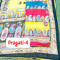 Graceful Printed Saree with Blouse Piece for Modern Ethnic Fashion | VDT-PRAGATI-4