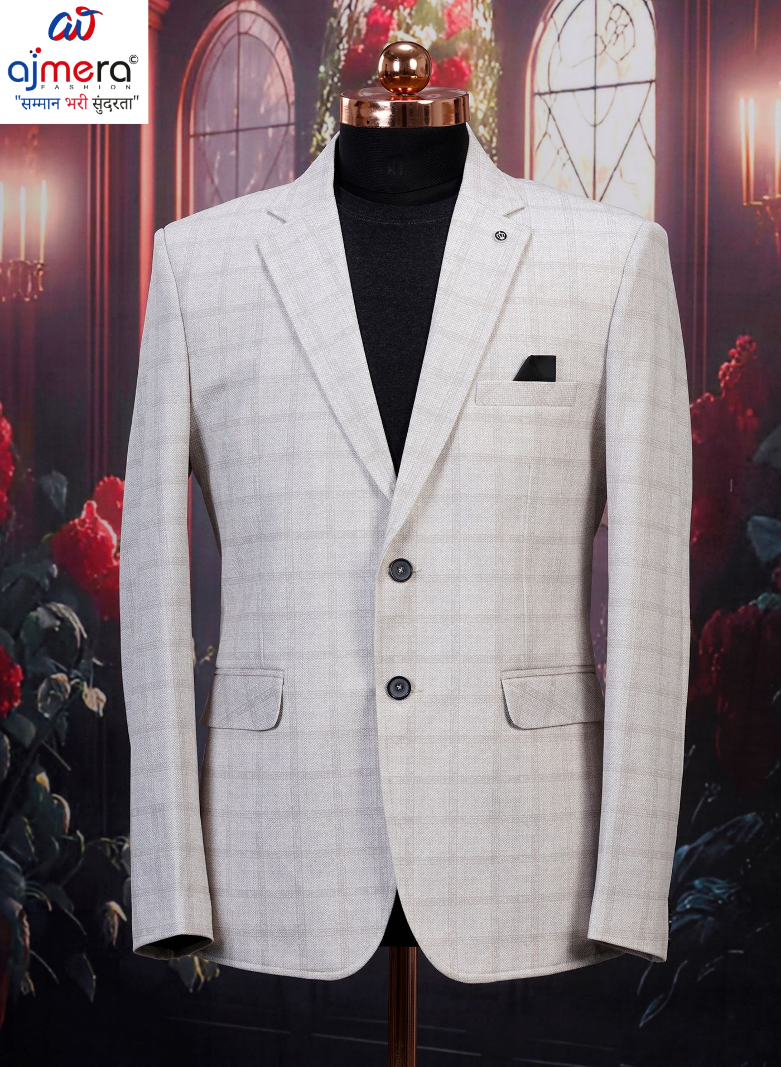 Premium Men’s Formal Blazer for Business & Party Wear | SNA-MBC12457