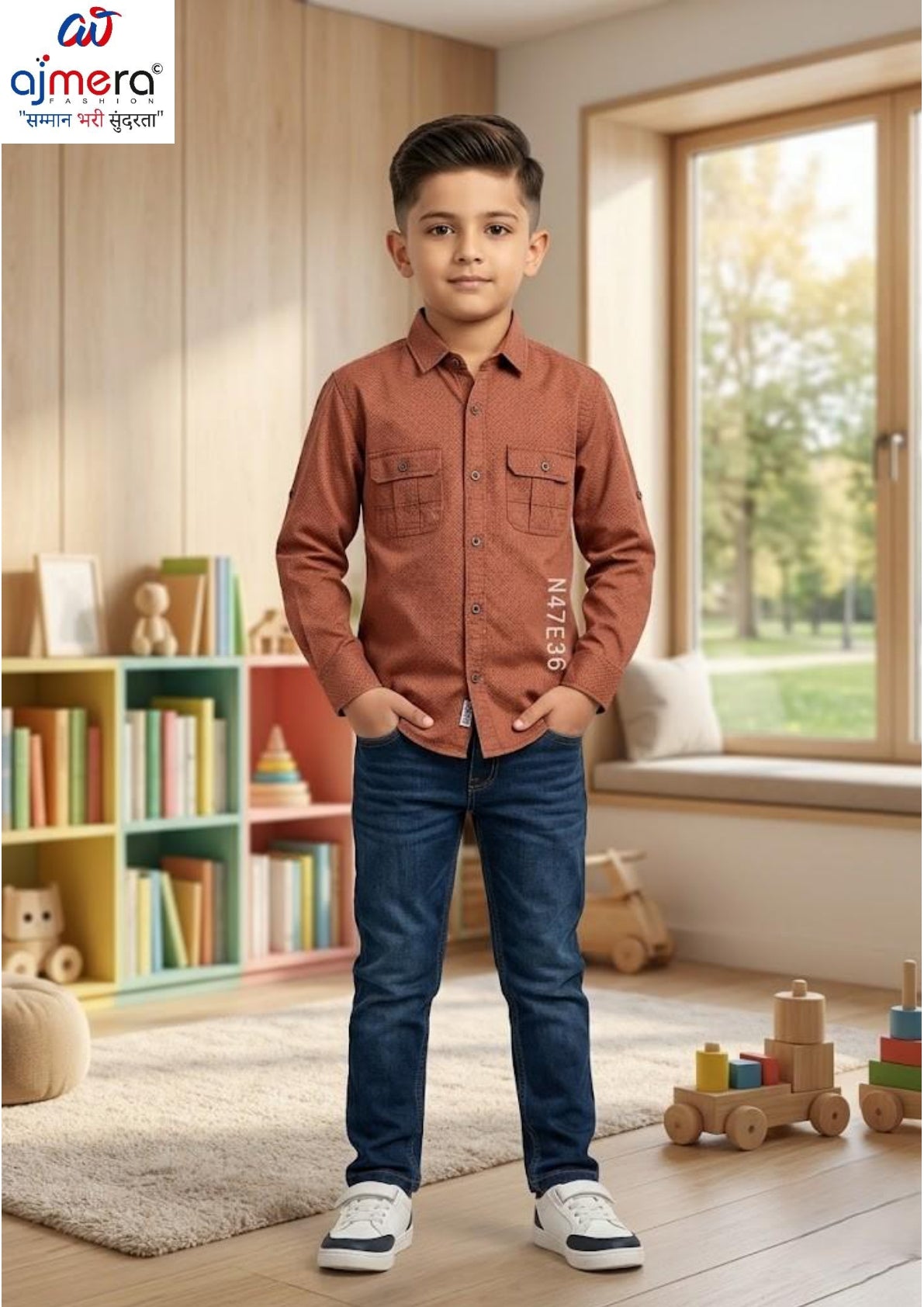 Kids Shirt Wholesale | VNA-12730