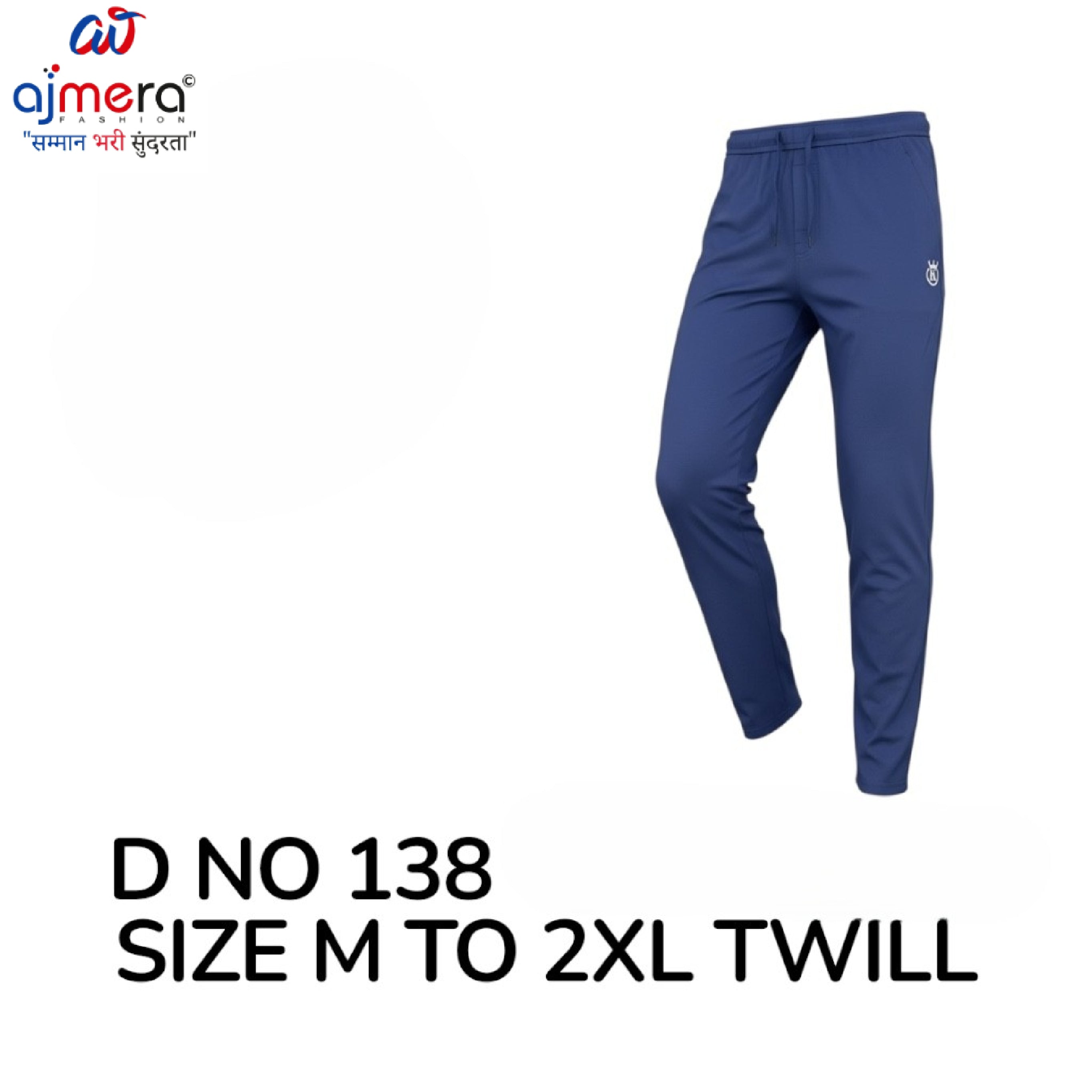 Mens Track Pant Wholesale Supplier India | MJE-138-1