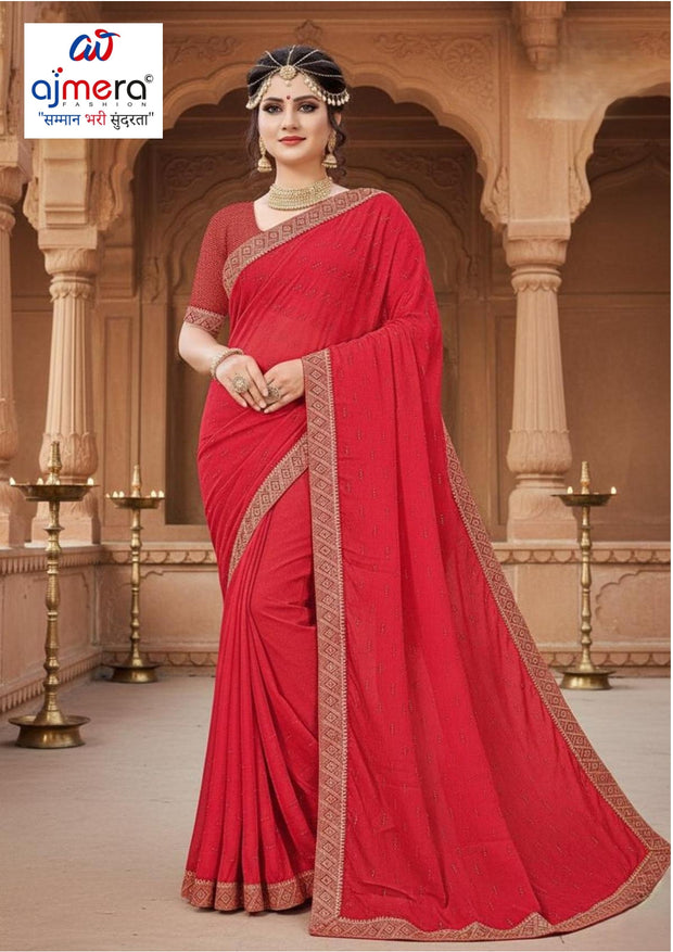 Fancy Saree Wholesale Supplier with Blouse Piece for Premium Ethnic and Traditional Wear | SRK-SURBHI