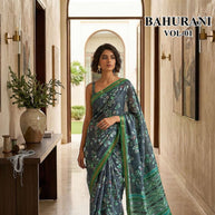 Classic Printed Saree with Blouse Piece for Timeless Traditional Style | RMF-BAHURANI VOL-1