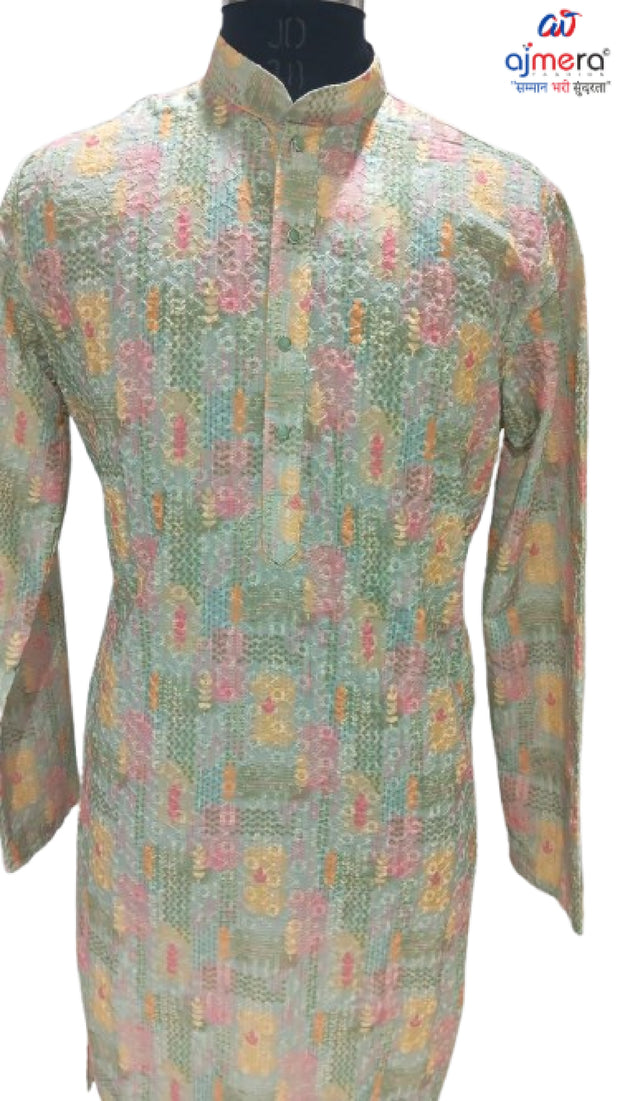 Premium Men's Kurta & Payjama for Wedding & Festive Wear | SNA-MKP12961