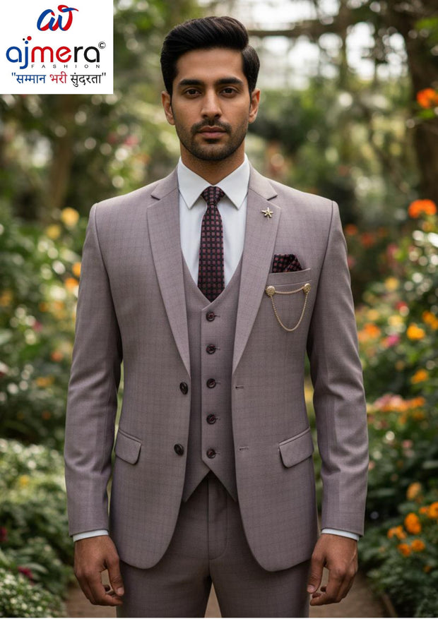 Premium Men's Coat Pant Set for Business & Party Wear | JDW-AR106