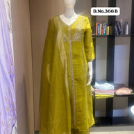 Elegant Designer Palmera Kurti Set for Women | MIK-366B