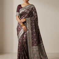 Royal Charm Jacquard Silk Saree With Blouse Piece | MRF-SARA