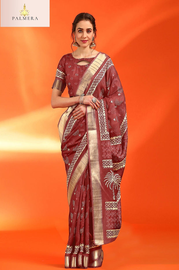 Holland Silk Handloom Silk Saree with Blouse for Premium Ethnic and Traditional Wear | ALL-HOLLAND SILK-41