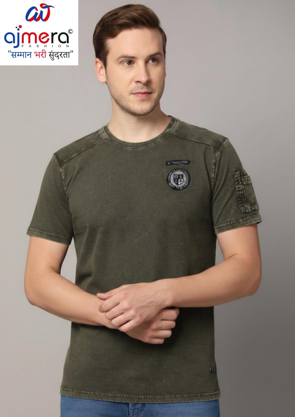 Mens T-Shirt Supplier India | JPSTSTEMS028