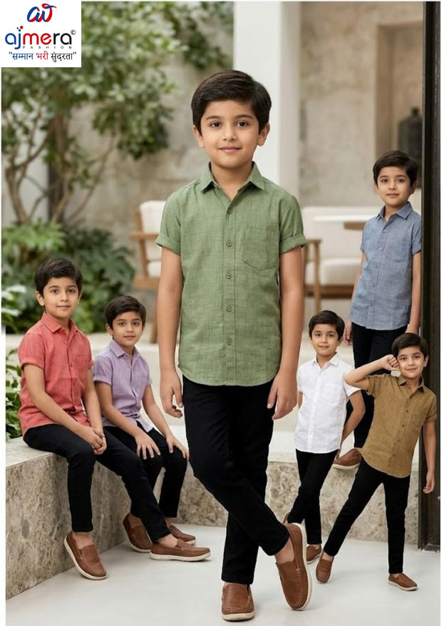 Wholesale Boys Imported Shirt Collection | VNA-N611