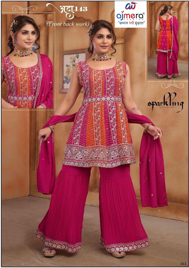Elegant Designer Party Wear Gown for Women | SHP-ADDA-143