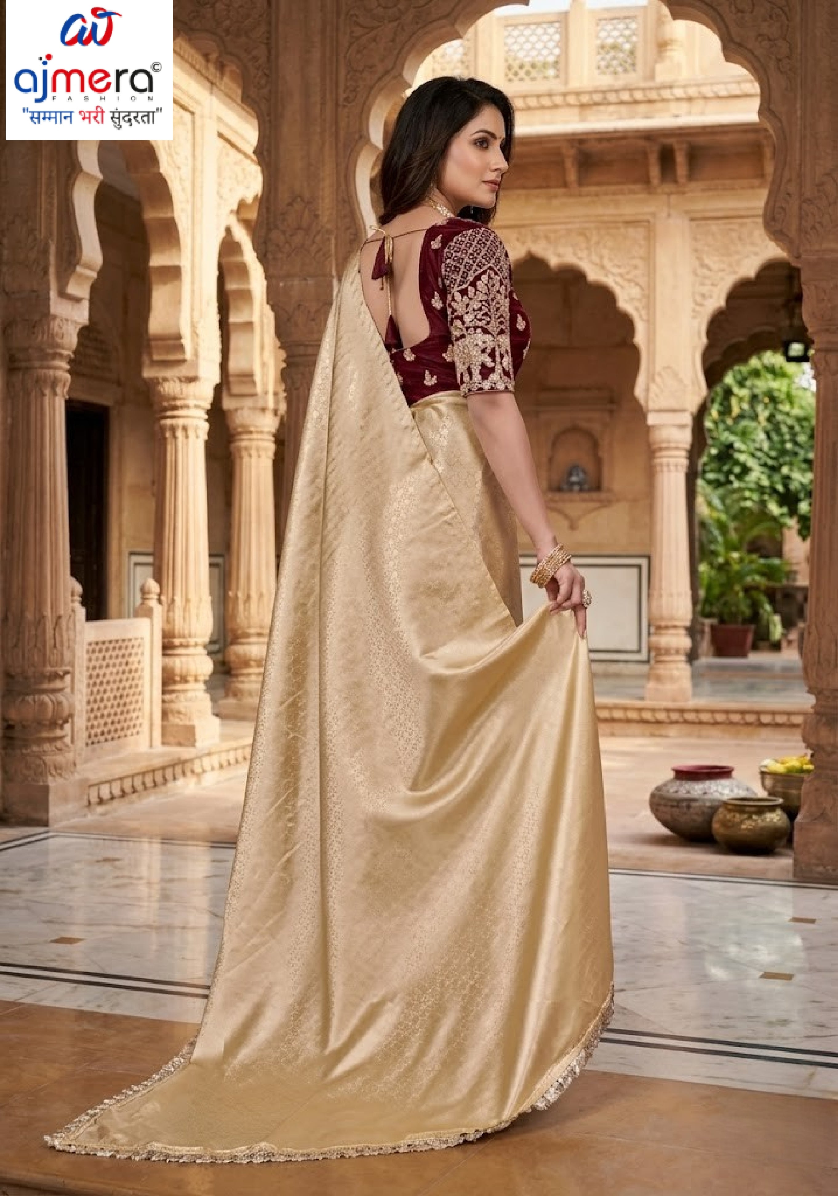 Jacquard Dyed Matching Saree Collection with Blouse Piece for Premium Ethnic and Traditional Wear | RLL-RIDHIMA SILK-3