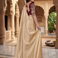 Jacquard Dyed Matching Saree Collection with Blouse Piece for Premium Ethnic and Traditional Wear | RLL-RIDHIMA SILK-3
