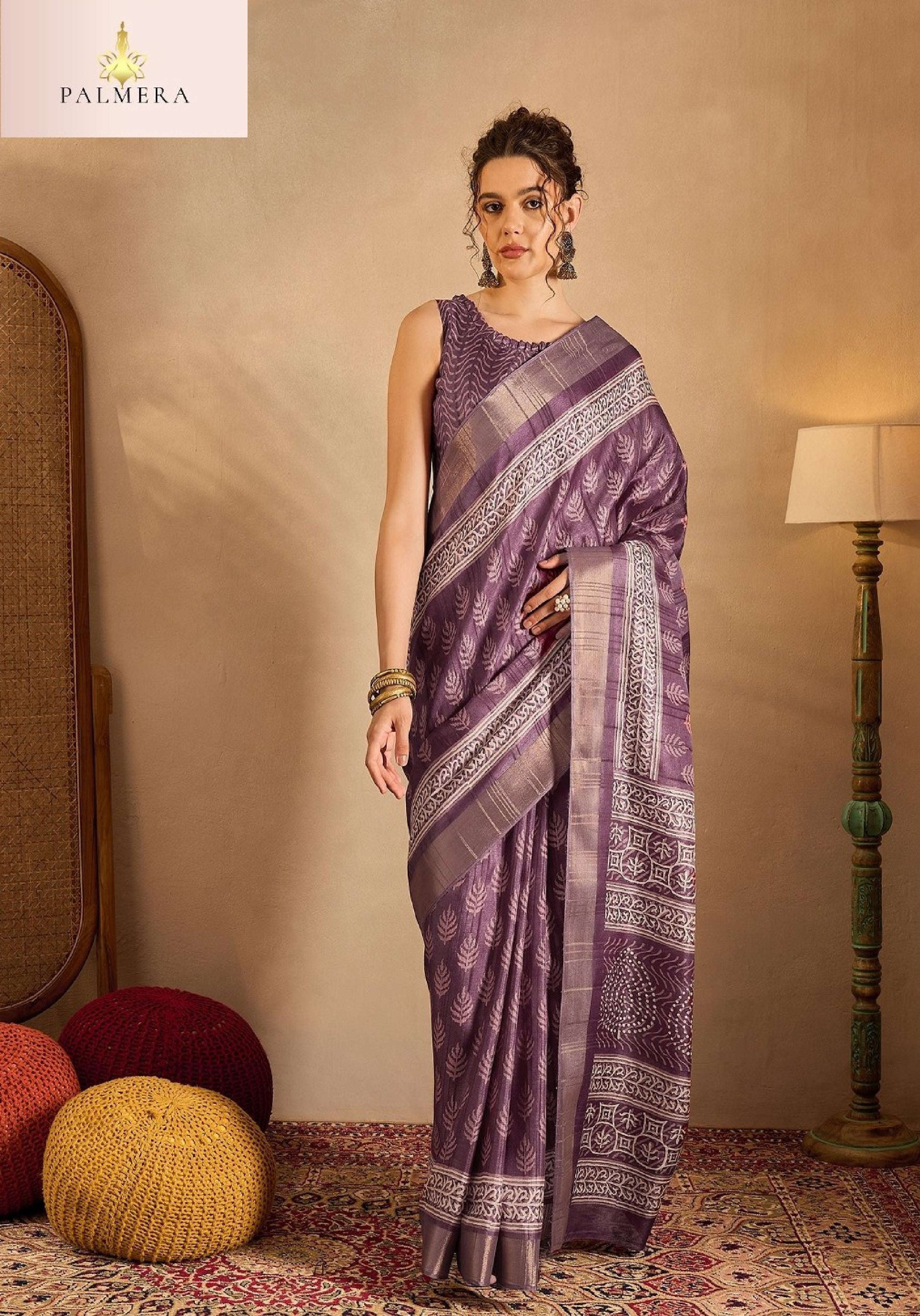 Holland Silk Handloom Silk Saree with Blouse for Premium Ethnic and Traditional Wear | ALL-HOLLAND SILK-75