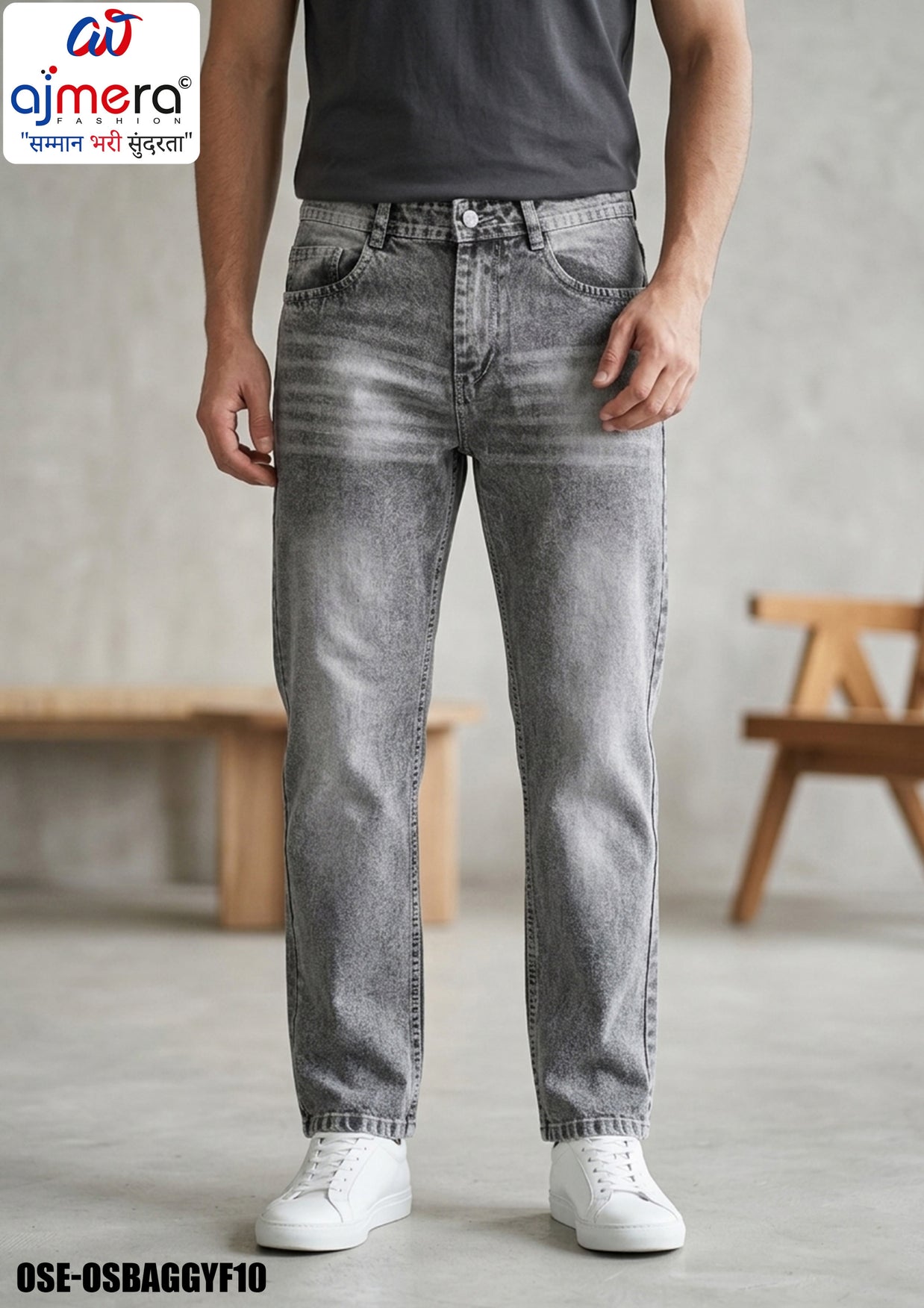 Premium Men's Jeans for Casual & Everyday Wear | OSE-OSBAGGYF10