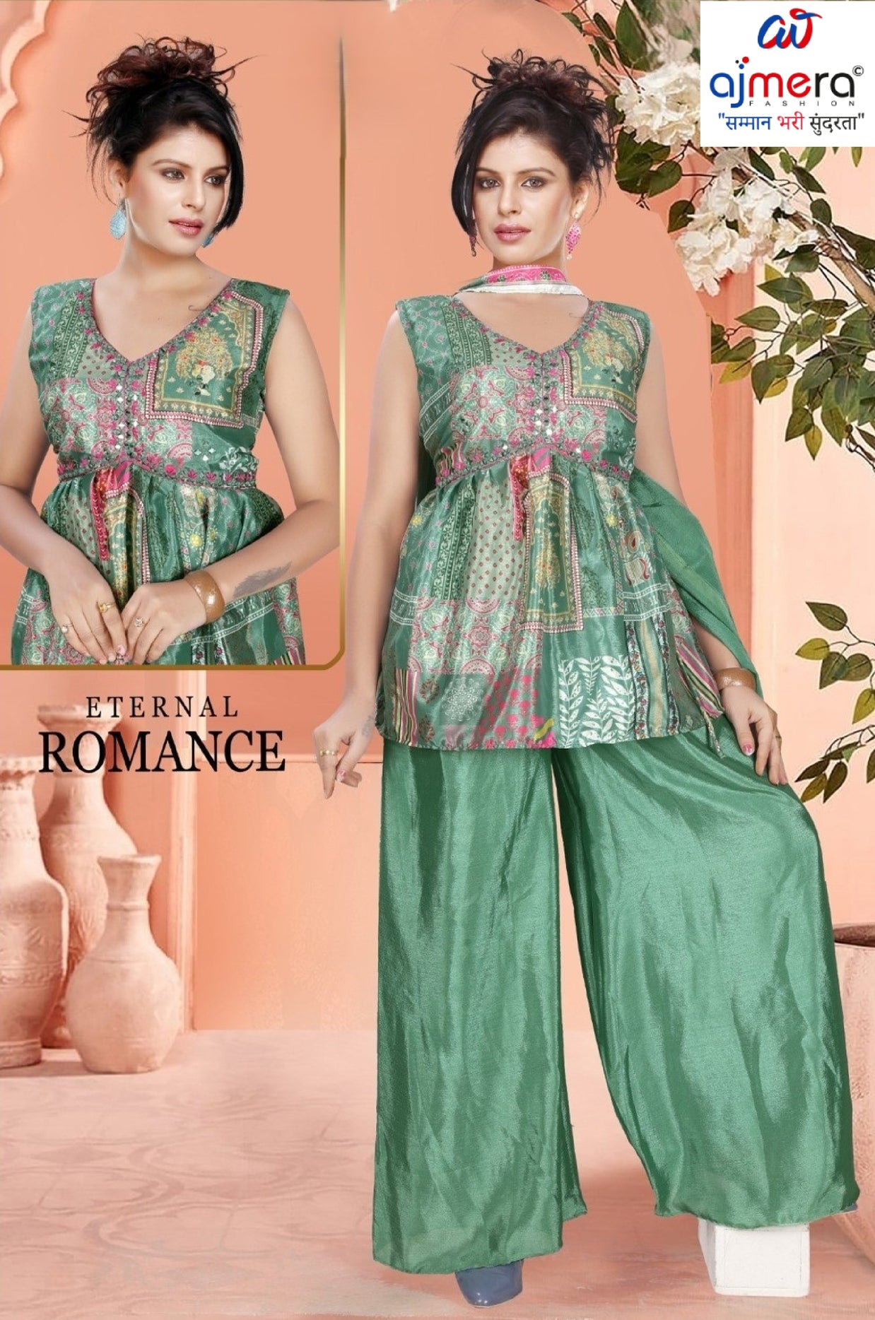 Designer Printed Gown for Women | OSC-KRIYANSH-825