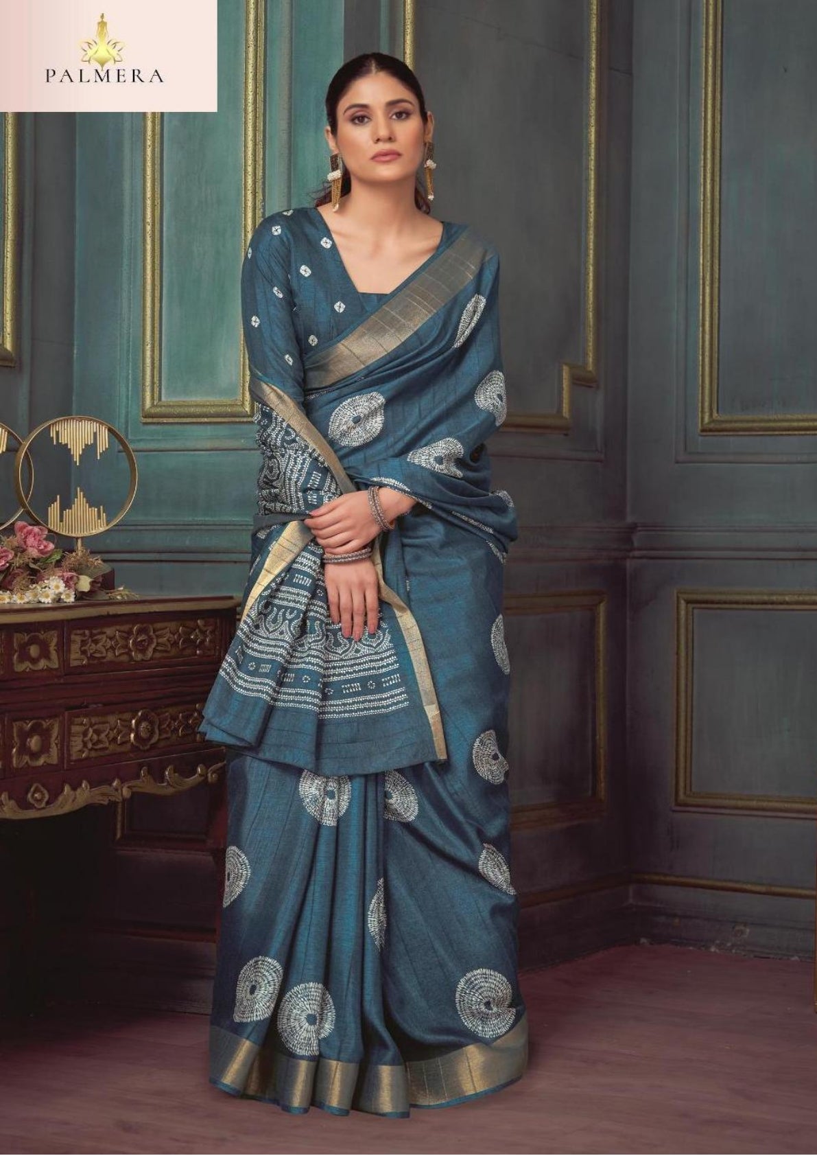 Silk Handloom Silk Saree with Blouse for Premium Ethnic and Traditional Wear | ALL-HOLLAND SILK-107