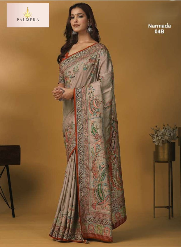 Palmera Saree Manufacturer and Palmera Saree Supplier | ALL-NARMADA-04