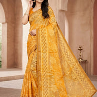 Fashionable Printed Saree with Blouse Piece for Festive Collection | TTS-HEENA VOL-28