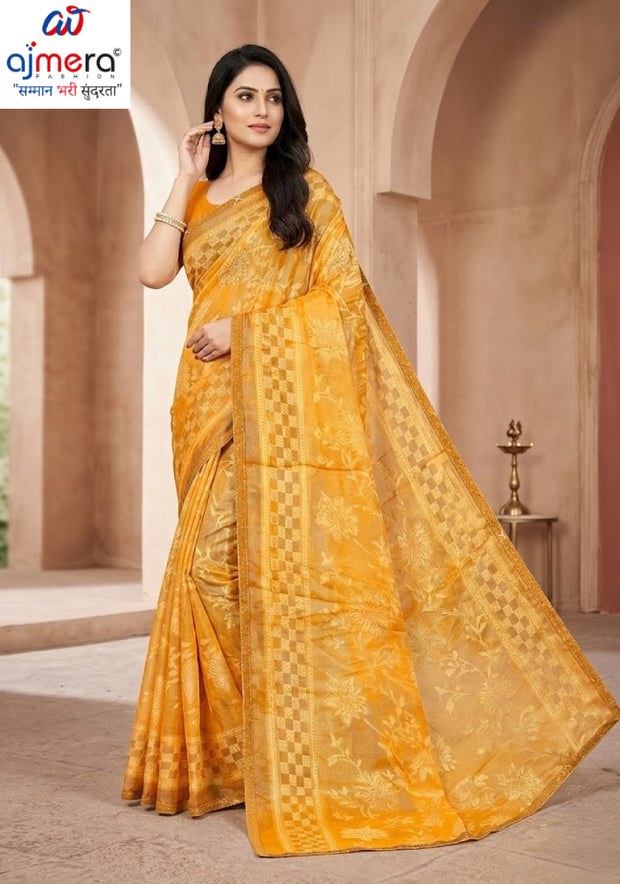 Fashionable Printed Saree with Blouse Piece for Festive Collection | TTS-HEENA VOL-28