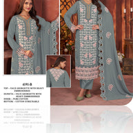 Designer Premium Pakistani Suit Set for Women | FPJ-4191