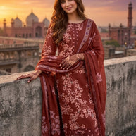 Elegant Unstitched Salwar Suit | VAS-AL HAYA