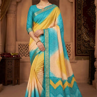 Digital Print Saree with Blouse Piece for Premium Ethnic and Traditional Wear | STG-KOSI