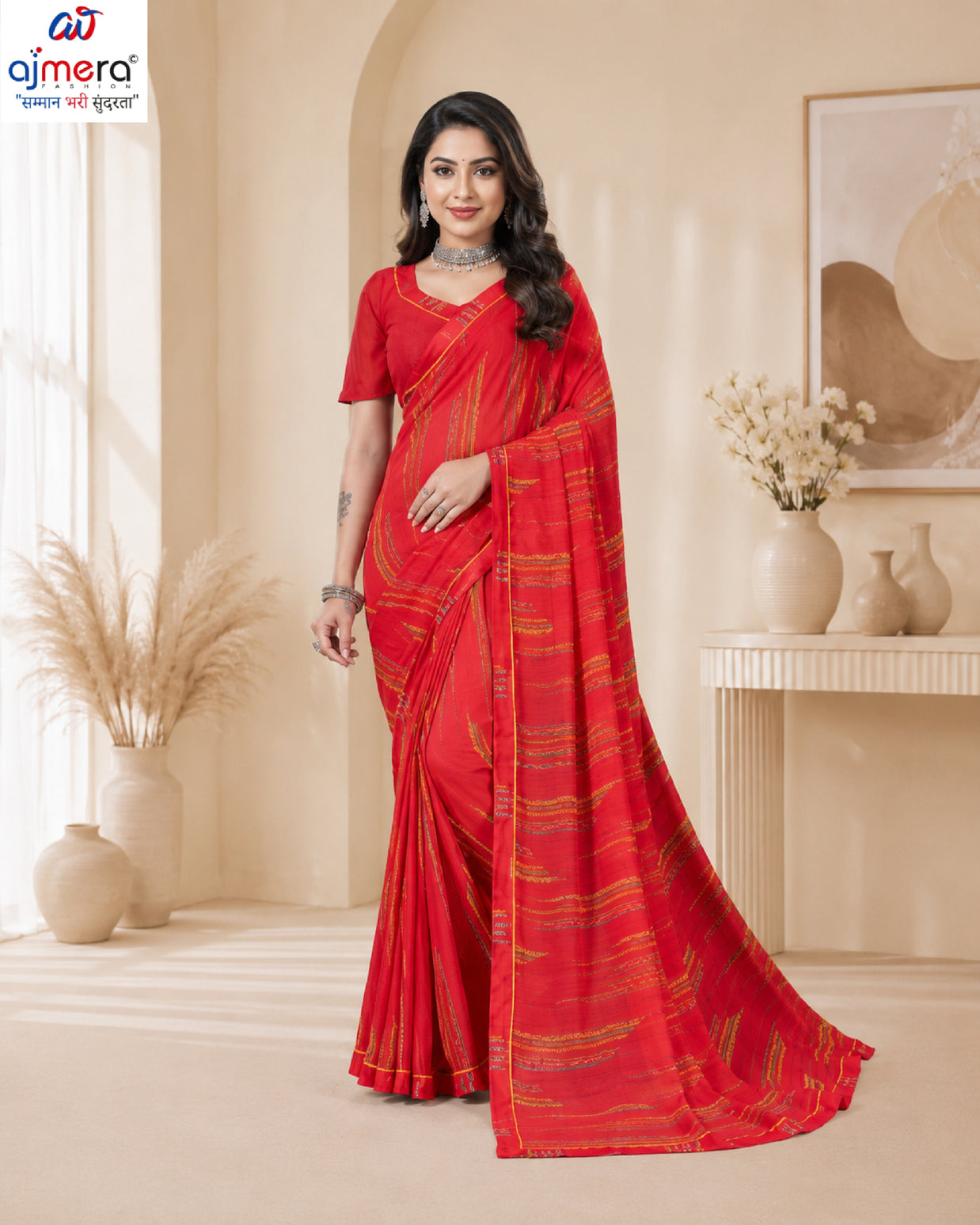 Beautiful Printed Saree with Blouse Piece for Cultural Celebrations  | RDD-BHOOMI VOL-06