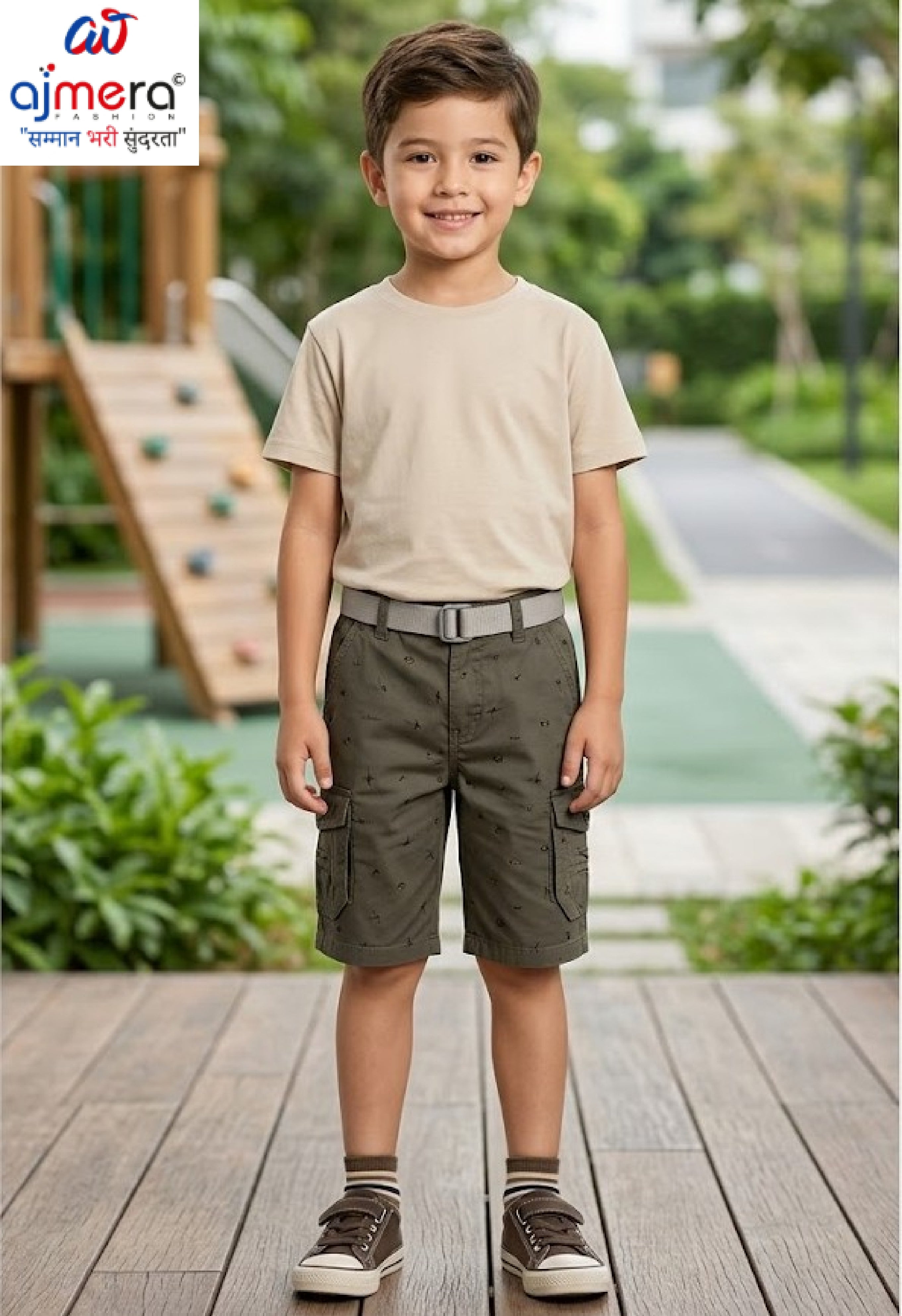 Kids Half Pant Wholesale in Surat | AMJ-6000-12X18