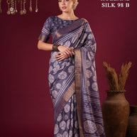 Holland Silk Kota Silk Saree with Blouse for Premium Ethnic and Traditional Wear | ALL-HOLLAND SILK-98