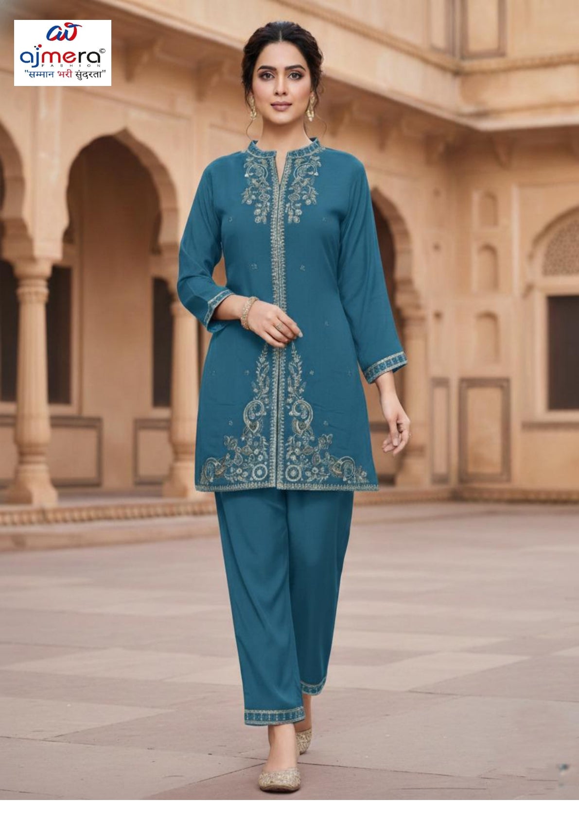 Designer Kurti Set for Women | TOS-RASMI