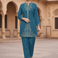 Designer Kurti Set for Women | TOS-RASMI