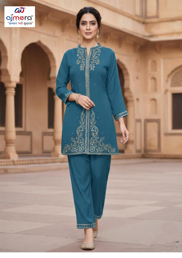 Designer Kurti Set for Women | TOS-RASMI