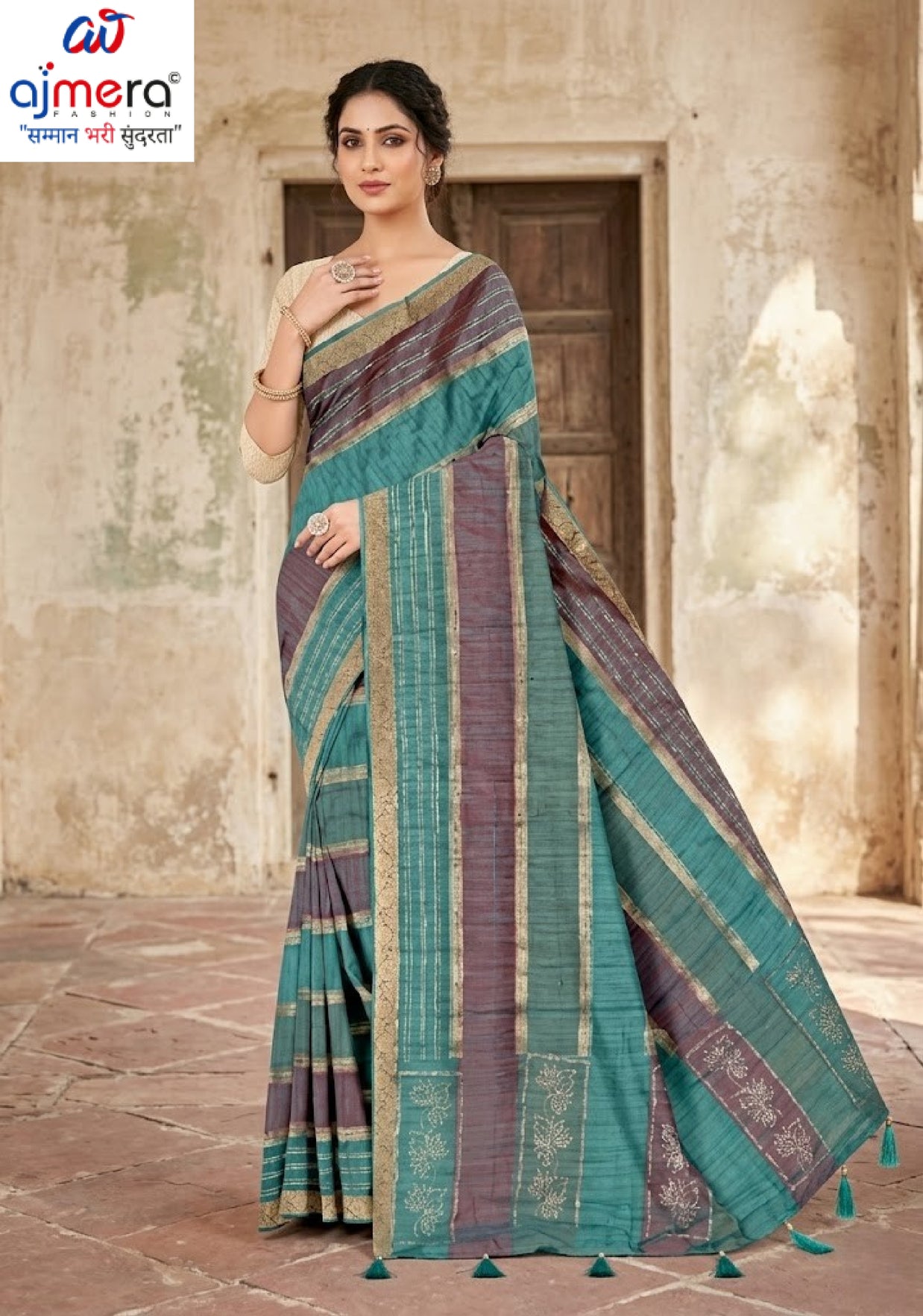 Exclusive Jacquard Silk Saree with Blouse Piece for Premium Cultural Wear | DNA-PENAL SILK