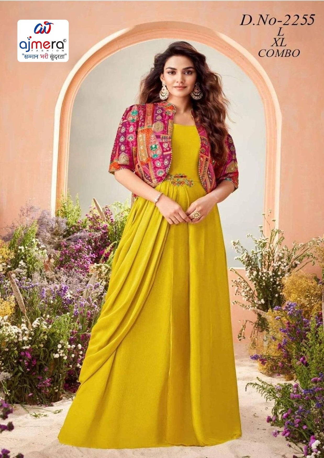 Designer Georgette Gown for Women | PNC-2255