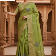 Rich Jacquard Silk Saree with Blouse Piece for Sophisticated Ethnic Style | SBV-HD-1098