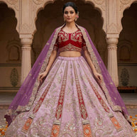 Fancy Embroidery Lehenga Choli Manufacturer Supplier Exporter|ADD-VIBHA