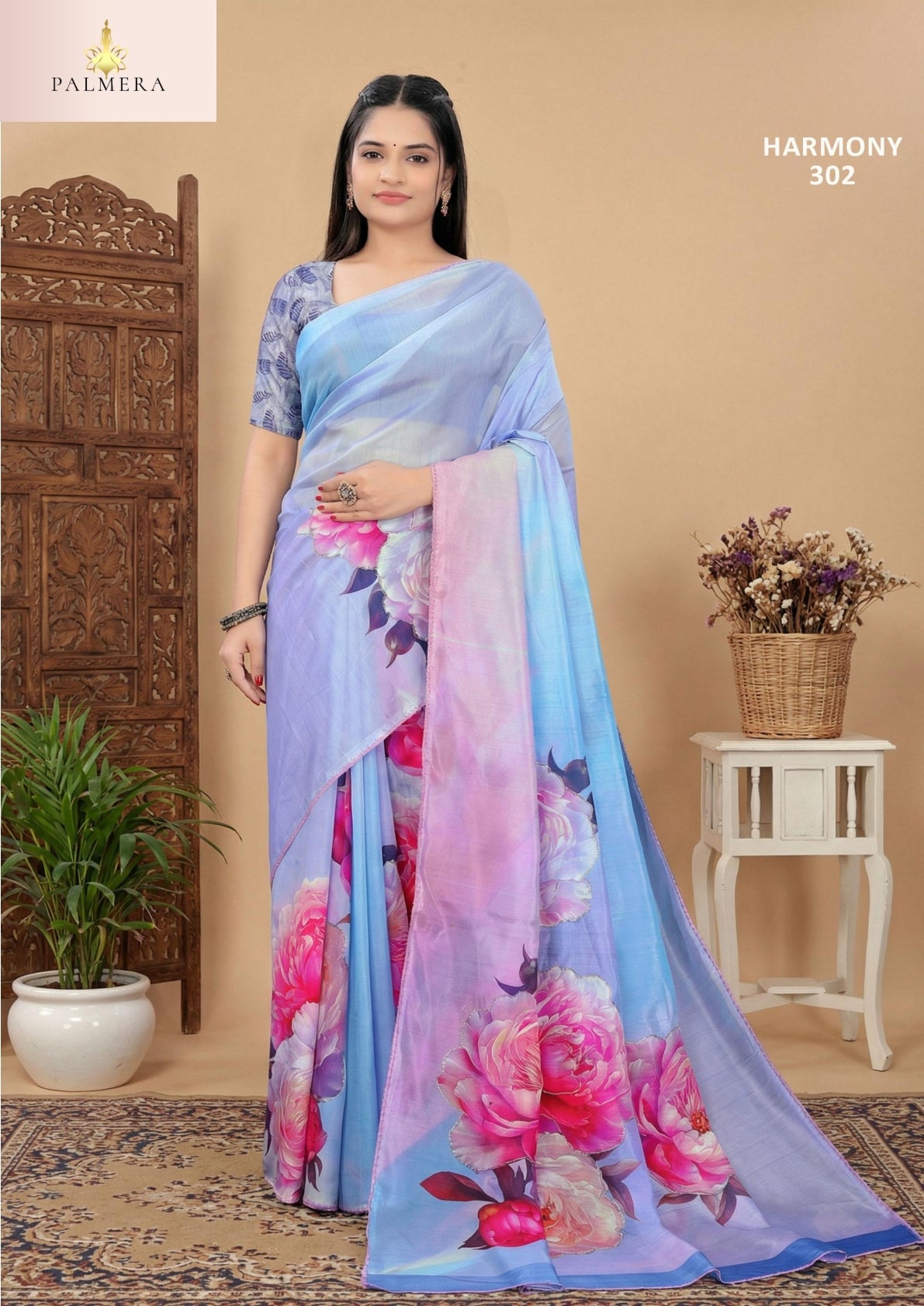 Harmony Organza Saree with Blouse for Premium Ethnic and Designer Wear | ALL-HARMONY VOL-03