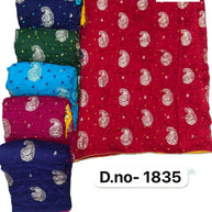 Hand Embroidery Saree with Blouse Piece for Premium Ethnic and Traditional Wear | SXS-1835